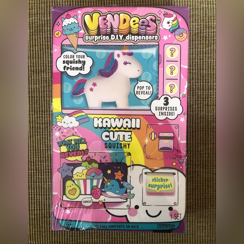 Vendees Surprise D.I.Y. Dispensers Kawaii Cute Squishy Sealed
